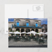 Carte Postale Café cubain (Devant / Derrière)