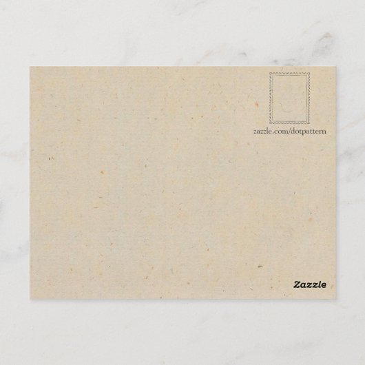 Carte Postale Café customisé / Restaurant - Roast foncé (Dos)