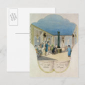 Carte Postale Café dans la cave du Palais-Royal (Devant / Derrière)