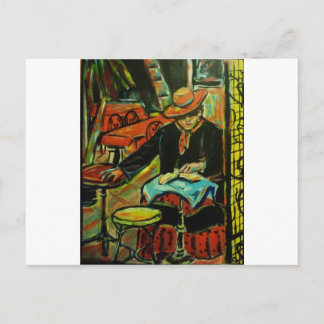 Carte Postale Café dans le Sud de la France