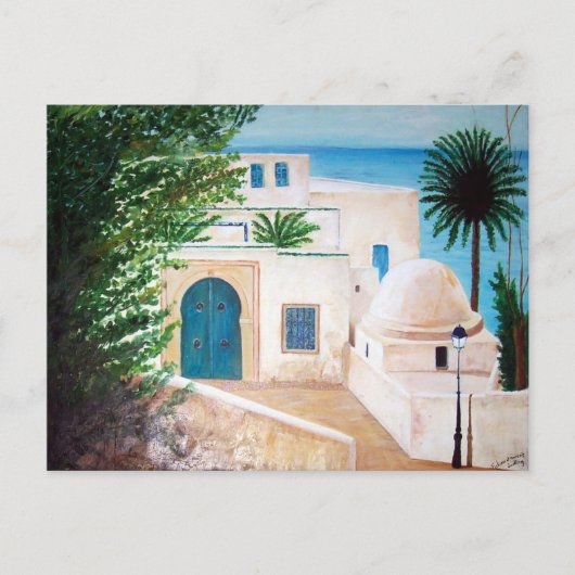 Carte postale "Café de Delices" (Devant)