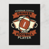 Carte Postale Café de football (Devant)