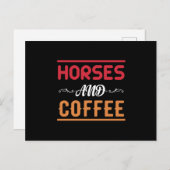 Carte Postale Café de Horses (Devant / Derrière)