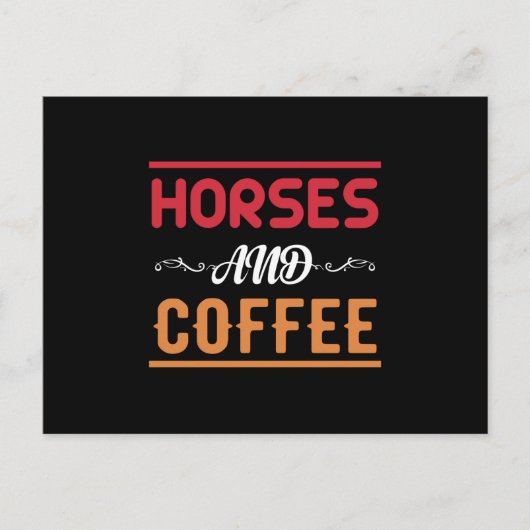 Carte Postale Café de Horses (Devant)