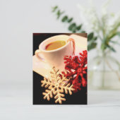 Carte postale Café de Noël (Debout devant)
