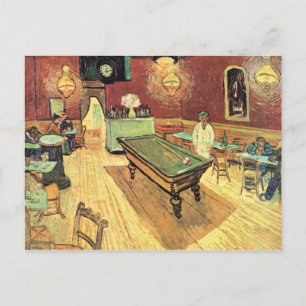 Carte Postale Café de nuit sur la place Lamartine à Arles par va