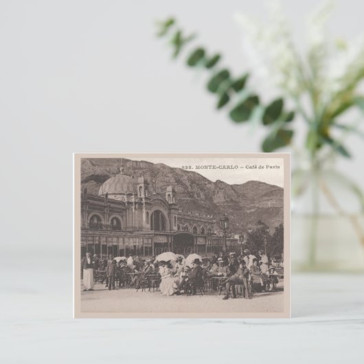 Carte Postale Café de Paris (Debout devant)