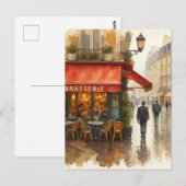 Carte Postale Café de Paris (Devant / Derrière)