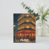 Carte Postale Café de Paris (Debout devant)