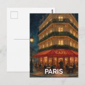 Carte Postale Café de Paris (Devant / Derrière)