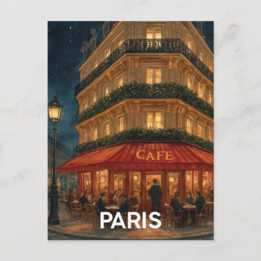 Carte Postale Café de Paris (Devant)