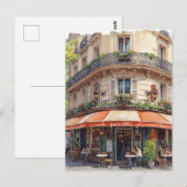 Carte Postale Café de Paris (Devant / Derrière)