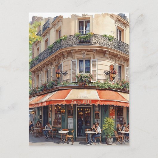 Carte Postale Café de Paris (Devant)