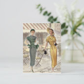 Carte Postale Café de rue (Debout devant)