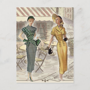 Carte Postale Café de rue