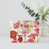 Carte Postale "Café d'été" CricketDiane Art (Debout devant)