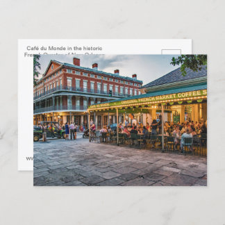 Carte postale Café du Monde