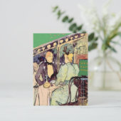 Carte Postale Café Du Monde Style Vintage (Debout devant)