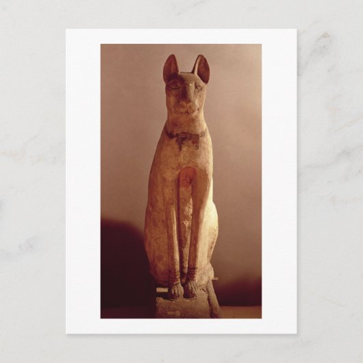 Carte Postale Café d'un chat protégé par la déesse Bastet (p (Devant)
