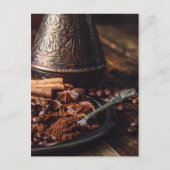 Carte Postale Café épicé (Devant)