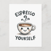 Carte Postale Café Espresso Yourself (Devant)