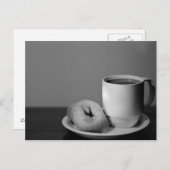 Carte Postale Café et beignets (Devant / Derrière)