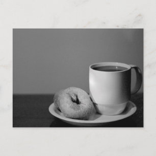 Carte Postale Café et beignets