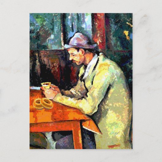 Carte Postale Café et beignets (Devant)