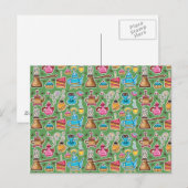 Carte Postale Café et Cakes (Devant / Derrière)