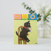 Carte Postale Café et Crullers II (Debout devant)