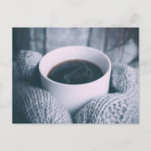 Carte Postale Café et mitt (Devant)