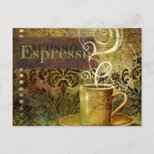 Carte Postale Café express