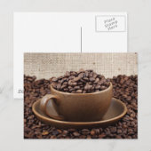 Carte Postale café Extraordinaire (Devant / Derrière)