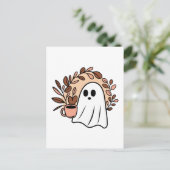 Carte Postale Café fantôme (Debout devant)