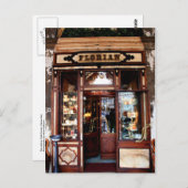 Carte Postale Café Florian (Devant / Derrière)