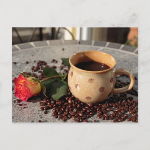Carte Postale Café frais