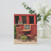 Carte postale Café Français (Debout devant)