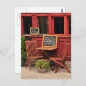 Carte postale Café Français (Devant / Derrière)