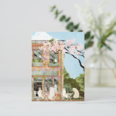 Carte Postale Café Ghost (Debout devant)