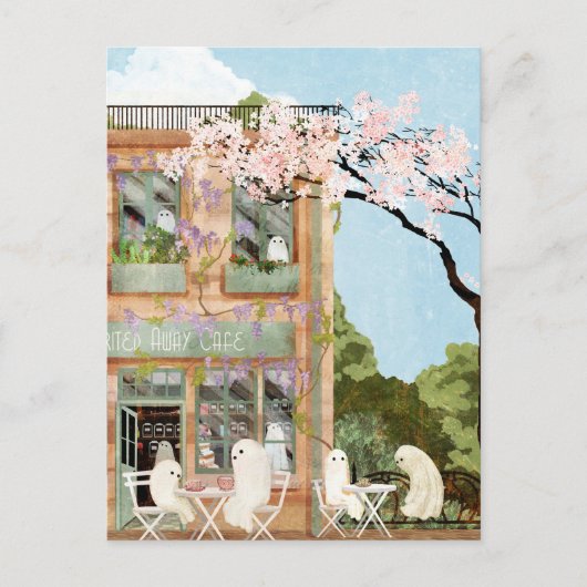 Carte Postale Café Ghost (Devant)