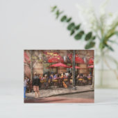 Carte Postale Café - Hoboken, NJ - Café Trinity (Debout devant)