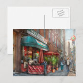 Carte Postale Café - Hoboken, NJ - Vito's Italian Deli (Devant / Derrière)