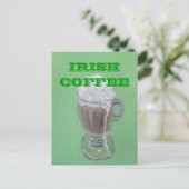 CARTE POSTALE CAFÉ IRLANDAIS (Debout devant)