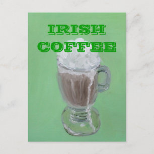 CARTE POSTALE CAFÉ IRLANDAIS