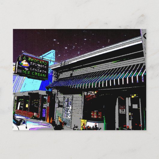 Carte Postale Café italien Brocato (Devant)