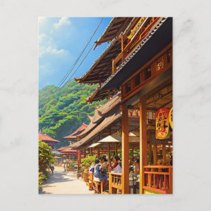 Carte Postale Café javanais