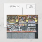 Carte Postale Café La Palette´ (Devant / Derrière)