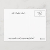 Carte Postale Café La Palette´ (Dos)