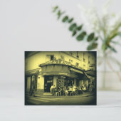 Carte Postale Café Le Deux Moulain (Debout devant)