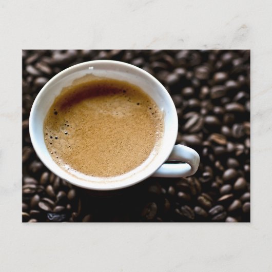 Carte Postale Café matin (Devant)